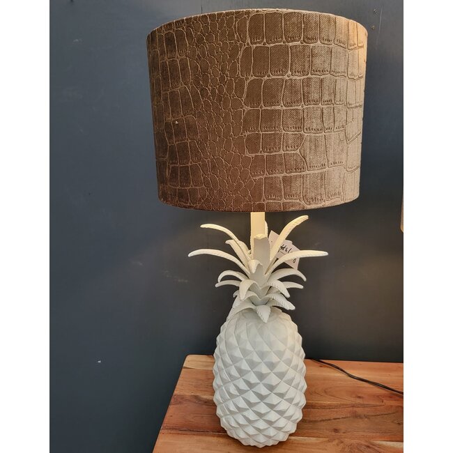 Light en Living Lampvoet 20x19x42 cm PINEAPPLE crème