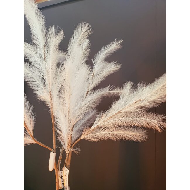 Light en Living Ornament LED 110 cm FEATHER wit