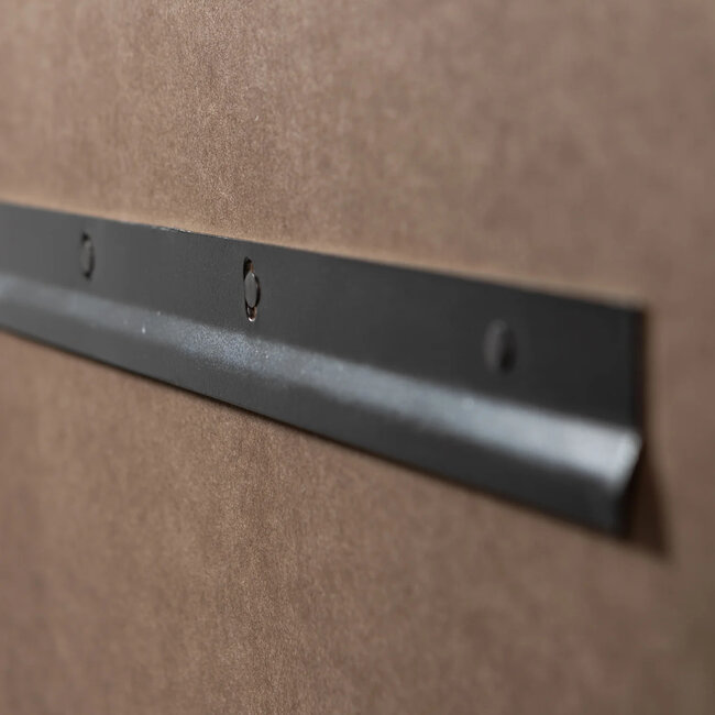 Woood Glittering spiegel met houten frame walnoot