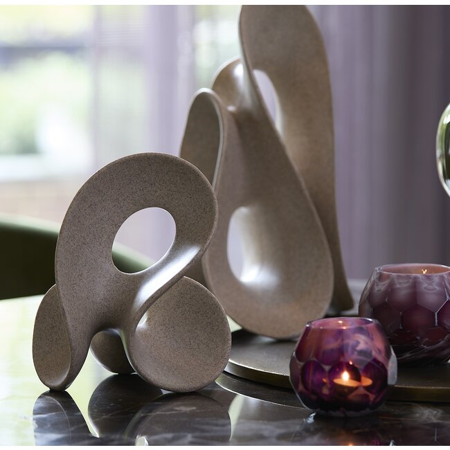 Light en Living Ornament 19,5x14,5x23 cm ZAINO taupe
