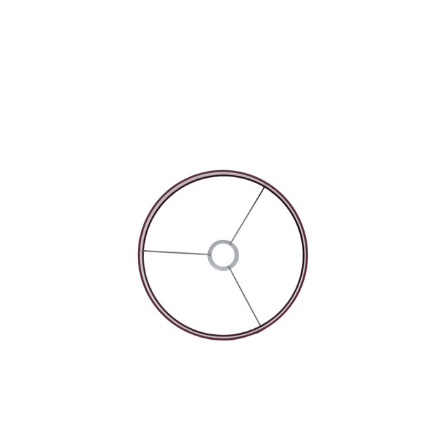 Light en Living Lampenkap rond 30x30x21 cm IMANI bordeaux