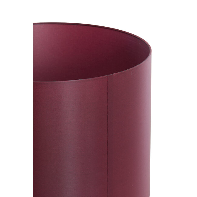 Light en Living Lampenkap rond 40x40x30 cm IMANI bordeaux