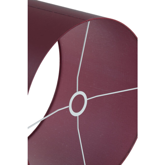 Light en Living Lampenkap rond 40x40x30 cm IMANI bordeaux