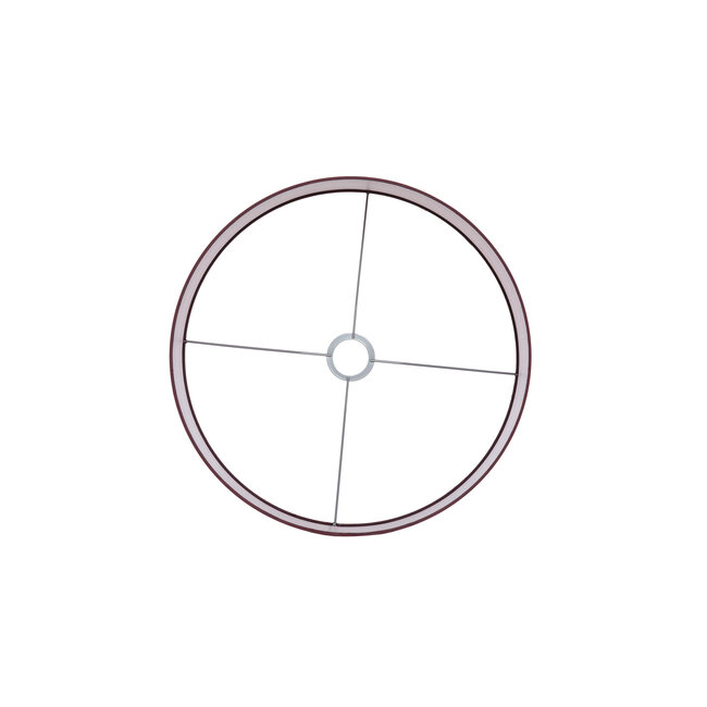 Light en Living Lampenkap rond 40x40x30 cm IMANI bordeaux