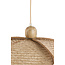 Light en Living Hanglamp Ø48x29 cm LAVRIO webbing naturel+hout