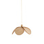 Light en Living Hanglamp Ø48x29 cm LAVRIO webbing naturel+hout