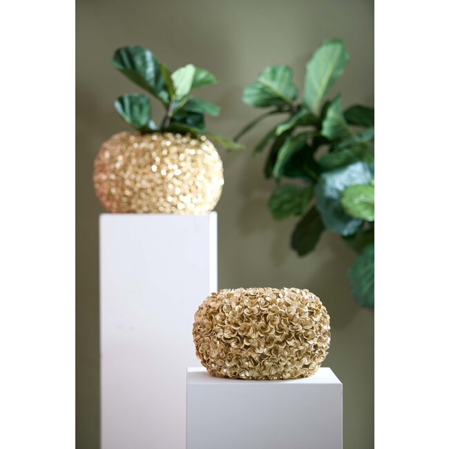 Light en Living Vaas deco Ø38x23 cm PHYLIA goud