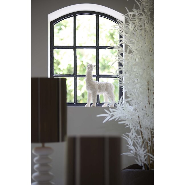 Light en Living Ornament 29x13x39 cm ALPACA crème