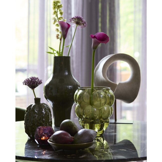 Light en Living Ornament op voet 34x18x43 cm VODICE taupe+donker brons