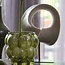 Light en Living Ornament op voet 34x18x43 cm VODICE taupe+donker brons