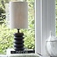 Light en Living Lampvoet Ø12x21 cm BUDONGO hout  zwart