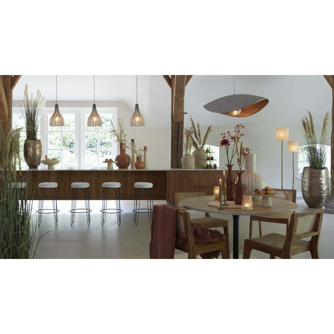 Light en Living Hanglamp Ø25x41,5 cm MARIAMA antiek  brons