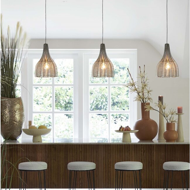 Light en Living Hanglamp Ø25x41,5 cm MARIAMA antiek  brons