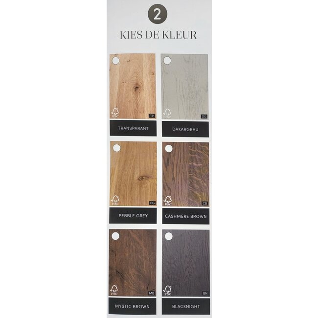 Woood Eettafel Tablo Bistro met vele mogelijkheden