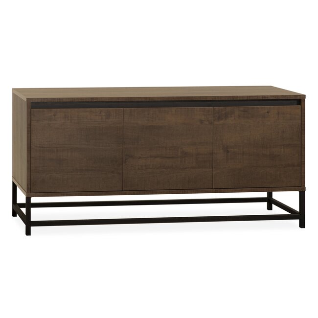 WoonMax Milltown dressoir 3 deurs Dark Mango - 165 cm