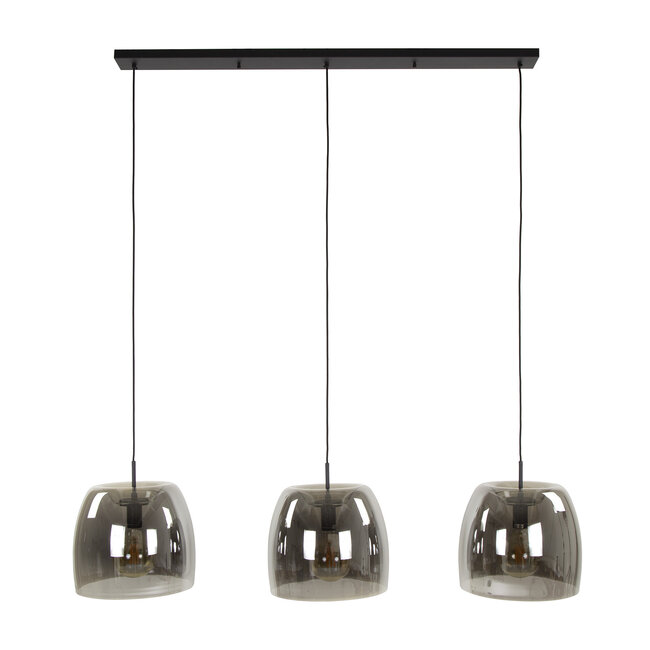 WoonStijl Hanglamp 3L drift glass