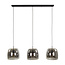 WoonStijl Hanglamp 3L drift glass