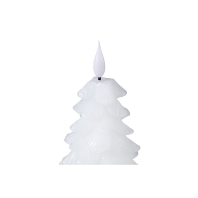 PTMD LED Kaars Boom sneeuw bewegende vlam L