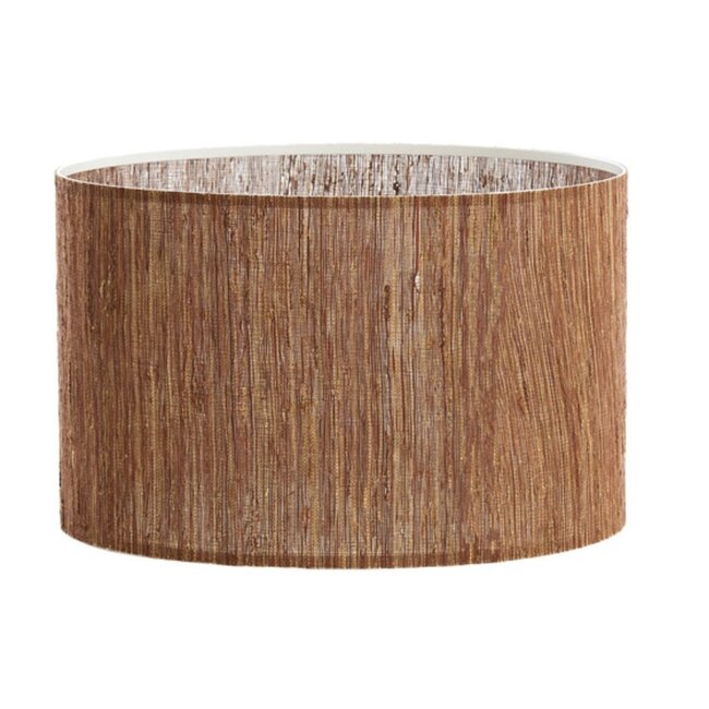 Light en Living Lampenkap cilinder 40-40-25 cm OMIS bruin