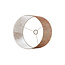 Light en Living Lampenkap cilinder 40-40-25 cm OMIS bruin