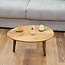 Nijwie Hamburg salontafel ovaal klein 60 cm