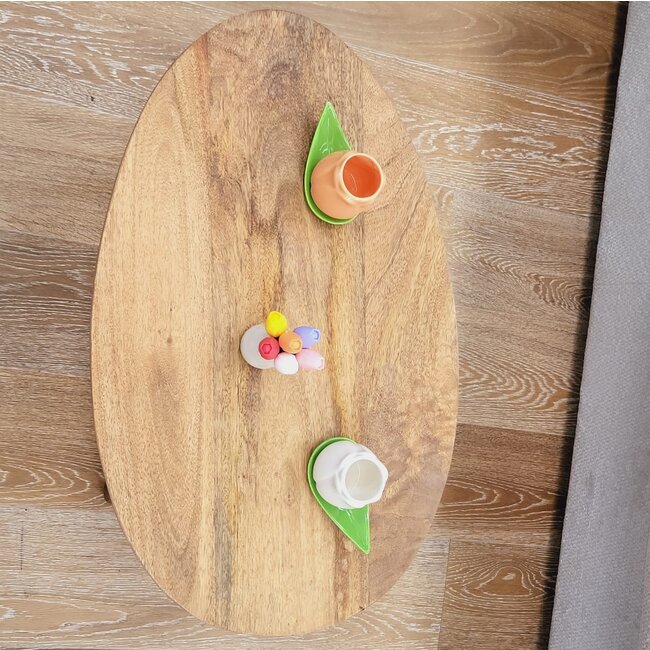 Nijwie Hamburg salontafel ovaal klein 60 cm