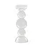 Light en Living Kaarsenhouder Ø10x26,5 cm ITINGA glas bubbel helder