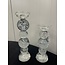 Light en Living Kaarsenhouder Ø10x26,5 cm ITINGA glas bubbel helder