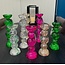 Light en Living Kaarsenhouder Ø9,5x34 cm ITINGA glas bubbel groen