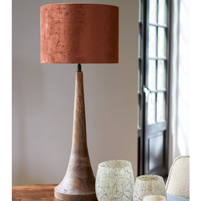 Light en Living Kap cilinder 35-35-30 cm GEMSTONE terra