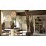 Light en Living Hanglamp Ø42x42 cm MAKASSAR zijde crème