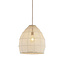 Light en Living Hanglamp Ø42x42 cm MAKASSAR zijde crème