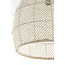 Light en Living Hanglamp Ø42x42 cm MAKASSAR zijde crème
