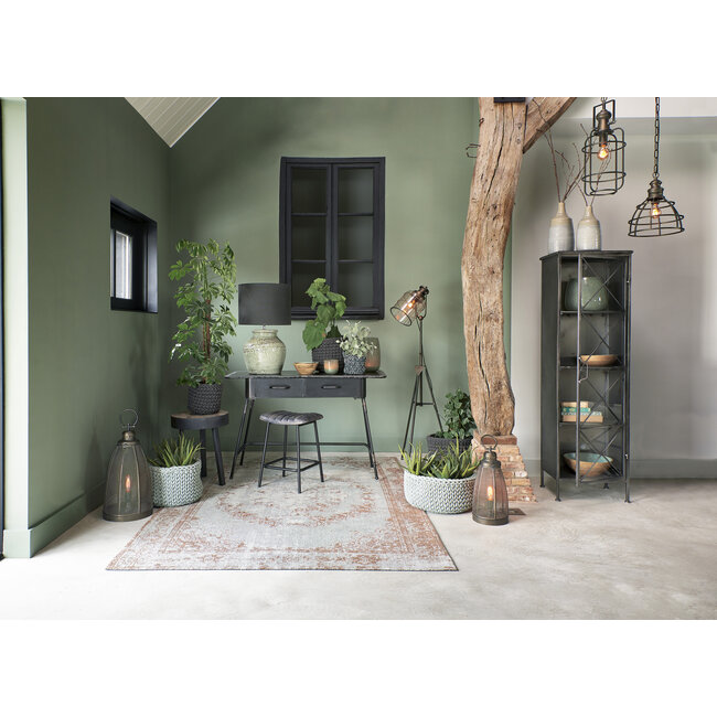 Light en Living Kap cilinder 40-40-30 cm LIVIGNO antraciet