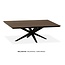 WoonMax Salontafel Wellington rechthoek Lamulux  - 135 x 67 cm