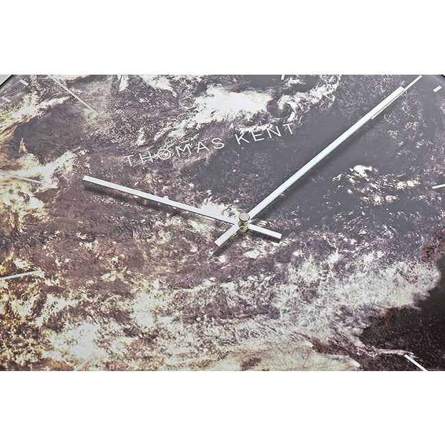 Thomas Kent Klok Oyster L aubergine/zilver -3 maten