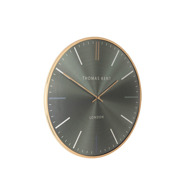 Thomas Kent Klok Oyster Avocado groen goud 65 cm