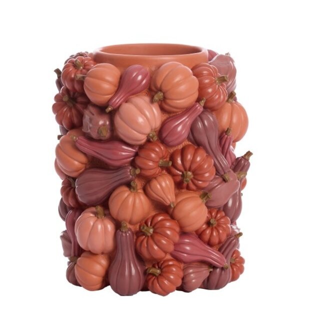 Light en Living Vaas deco Ø28x33 cm PUMPKIN rood