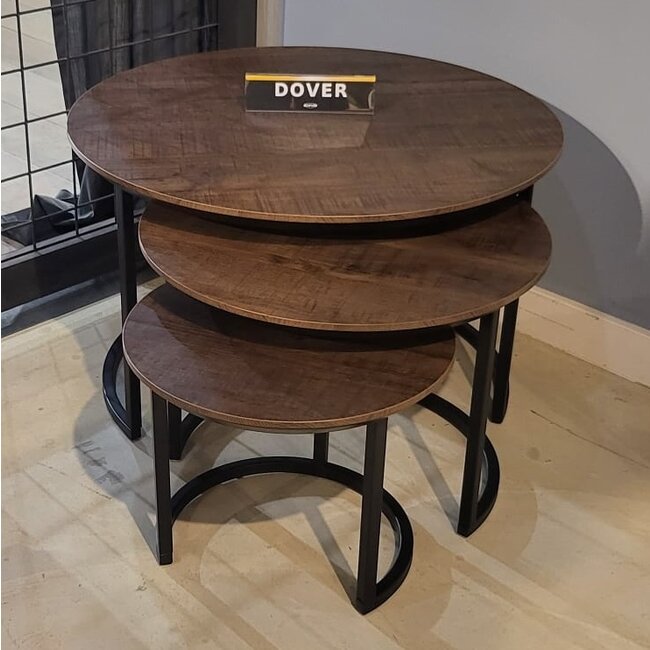 WoonMax Salontafel set van 3 Dover Lamulux - diverse kleuren