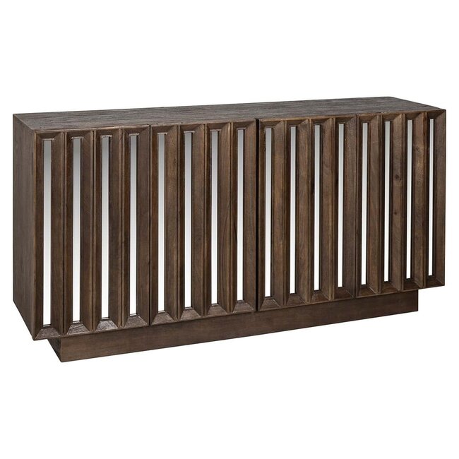 Richmond Interiors  Dressoir Bryant 4-deuren Bruin