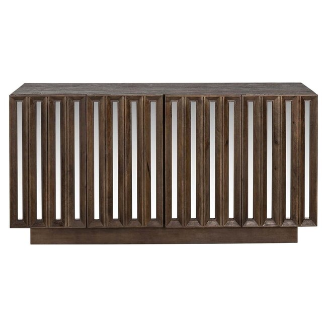 Richmond Interiors  Dressoir Bryant 4-deuren Bruin