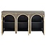 Richmond Interiors  Dressoir Les Arcs 3-deurs Brushed Goud