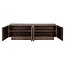 Richmond Interiors  TV-dressoir Bryant 4-deuren Bruin
