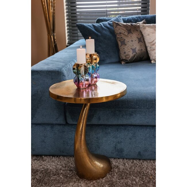 Richmond Interiors  Bijzettafel Dolphin Goud