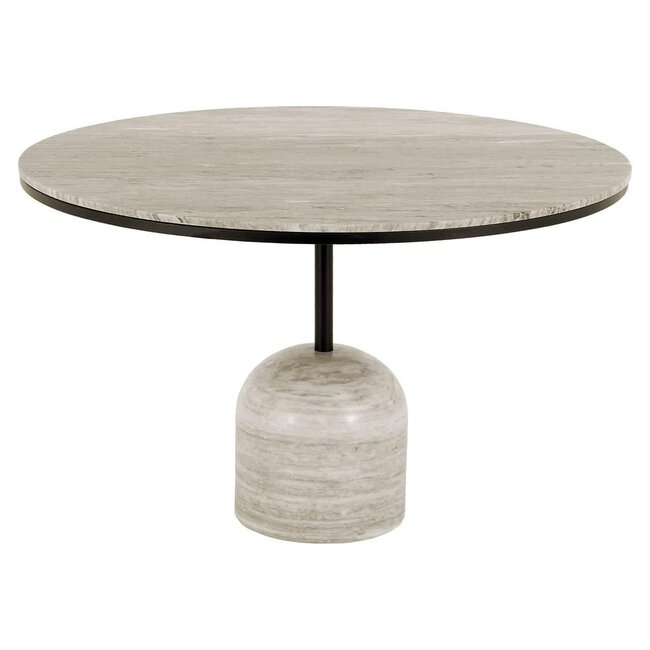 Richmond Interiors  Eettafel Duncan 120Ø Wit