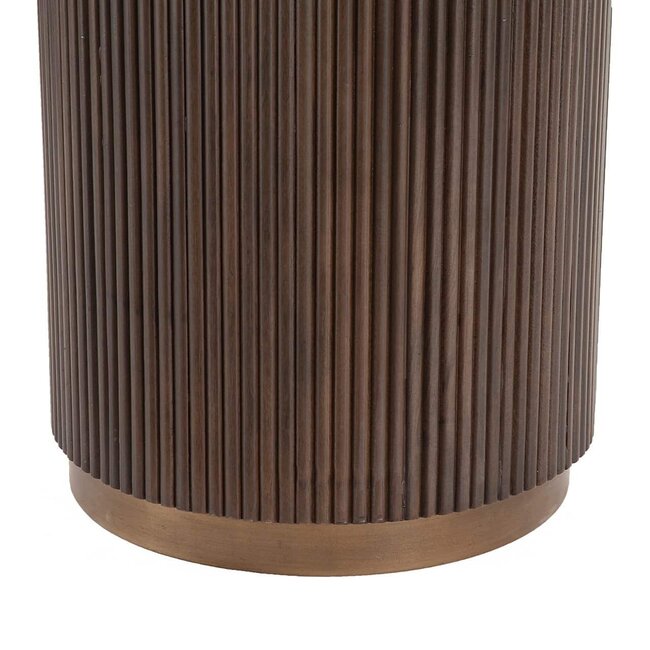 Richmond Interiors  Eettafel Mayfield 120Ø Bruin