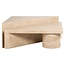 Richmond Interiors  Salontafel set Fictus Travertine faux Beige
