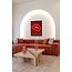 Richmond Interiors  Salontafel set Fictus Travertine faux Beige