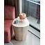 Richmond Interiors  Bijzettafel Fictus Travertine faux Beige