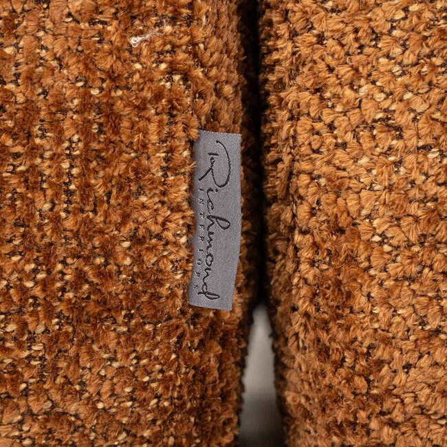 Richmond Interiors  Sofa Cube 3-zits + lounge links Be Lovely 603 Cinnamon